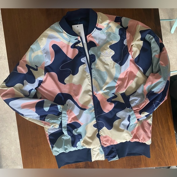 Adidas Original Reversible Bomber Jacket - Picture 2 of 7